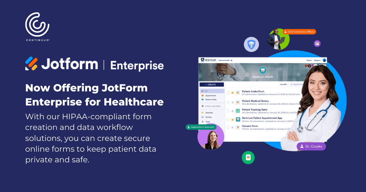 Announcing a Transformative Partnership: Continuud and JotForm Join Forces